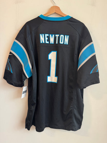 2010s Carolina Panthers Cam Newton Nike Home Jersey (XL)