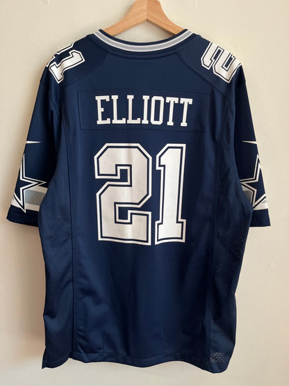 2017 Dallas Cowboys Ezekiel Elliot Nike Jersey (L)