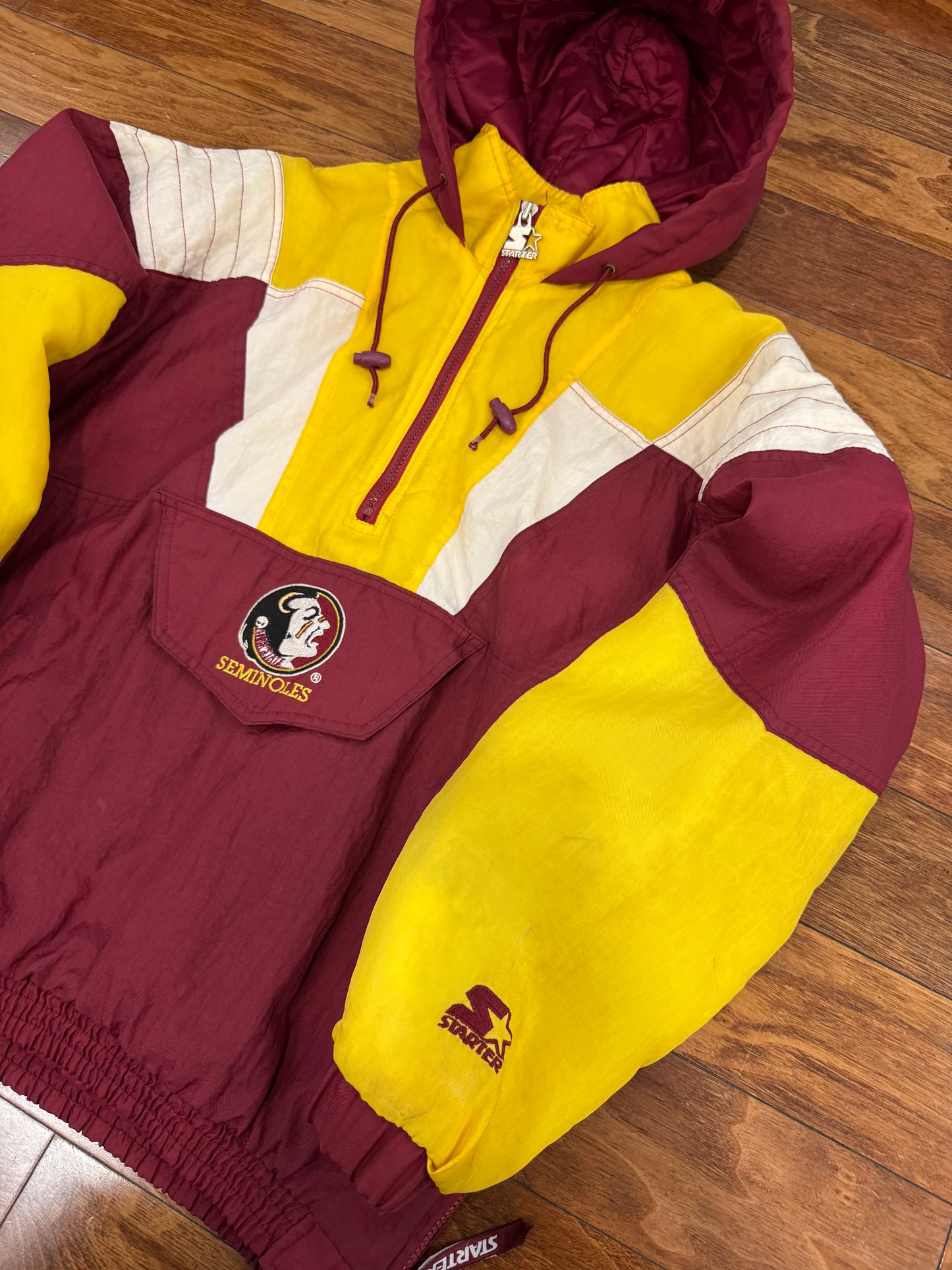 90s Florida State University (FSU) Starter Puffer Jacket (M)