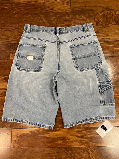 2005 Old Navy Carpenter Distressed Baggy Shorts (36)