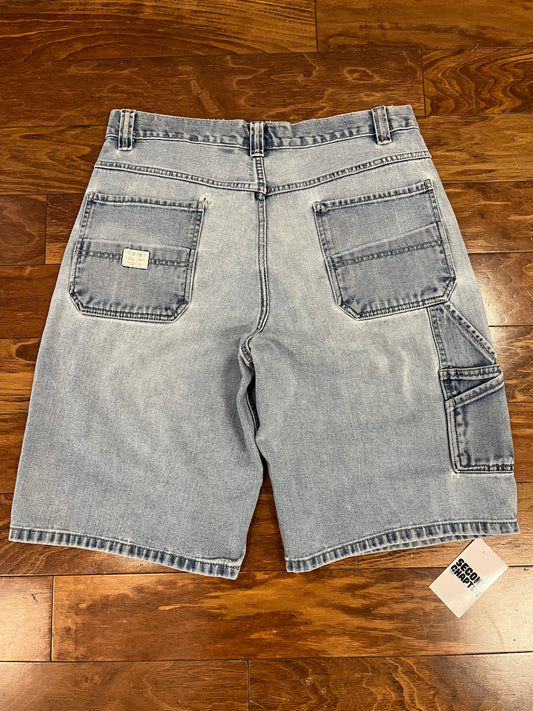 2005 Old Navy Carpenter Distressed Baggy Shorts (36)