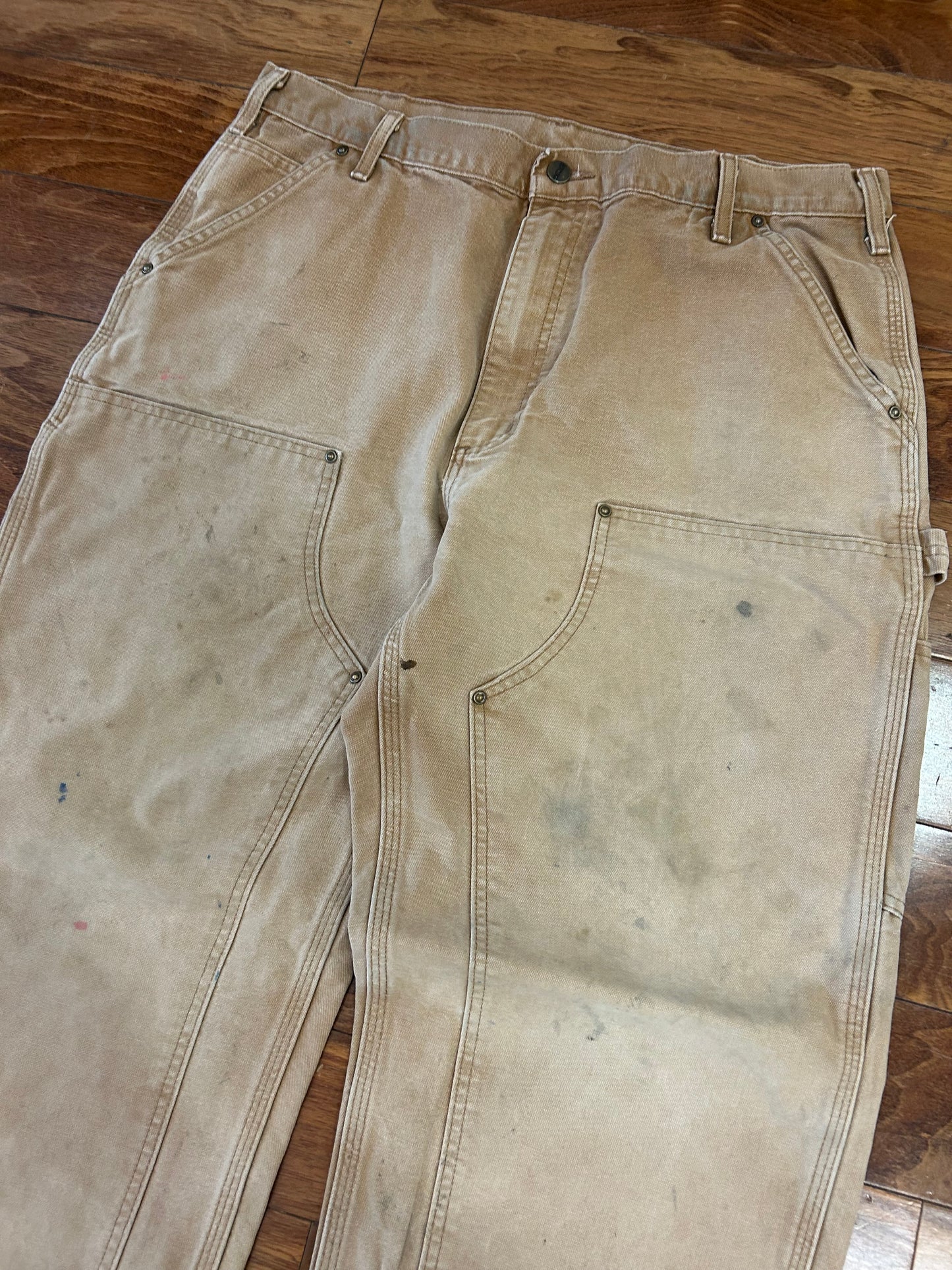 Carhartt Faded Double Knee Pants (36 x 32)