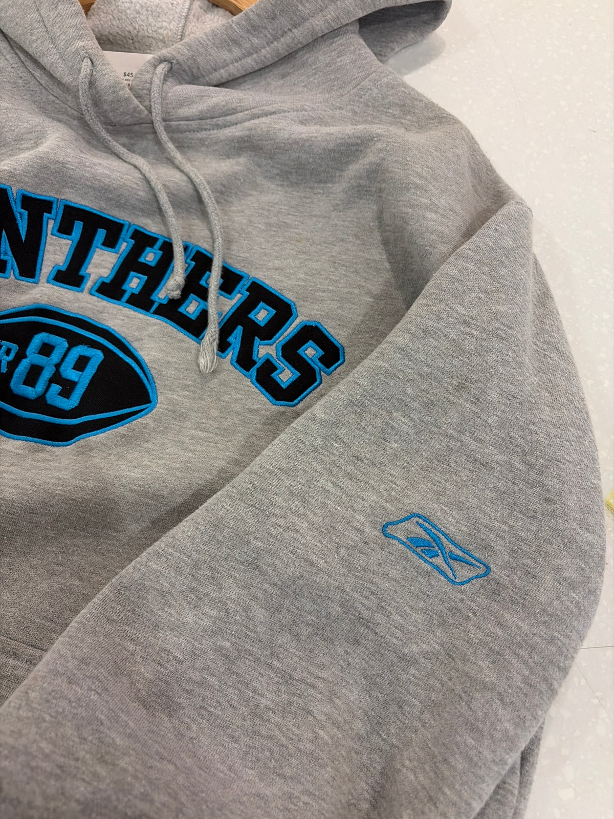 00s Carolina Panthers Steve Smith #89 Stained Hoodie (L)