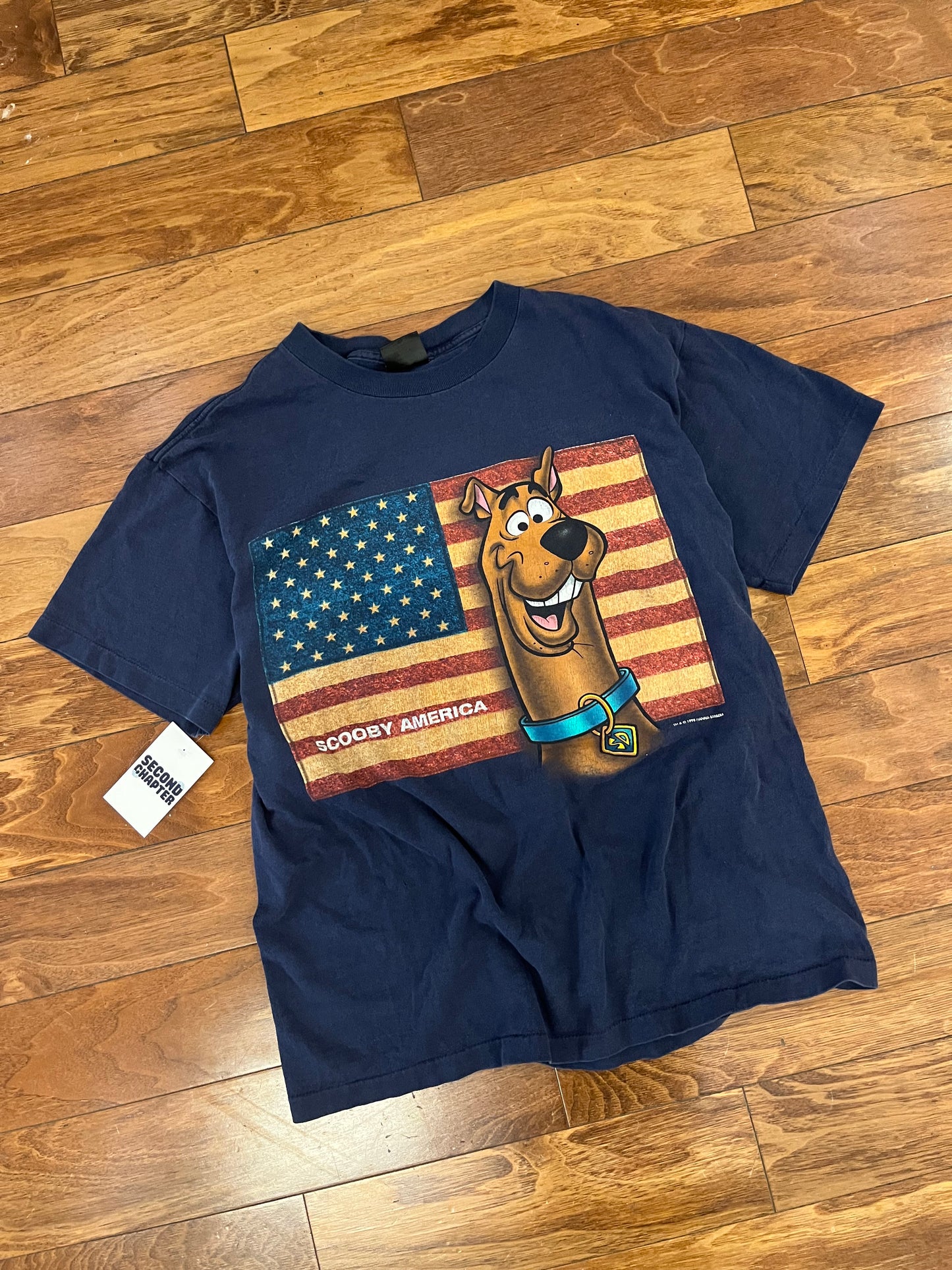 1998 Scooby Doo American Flag Tee (L)