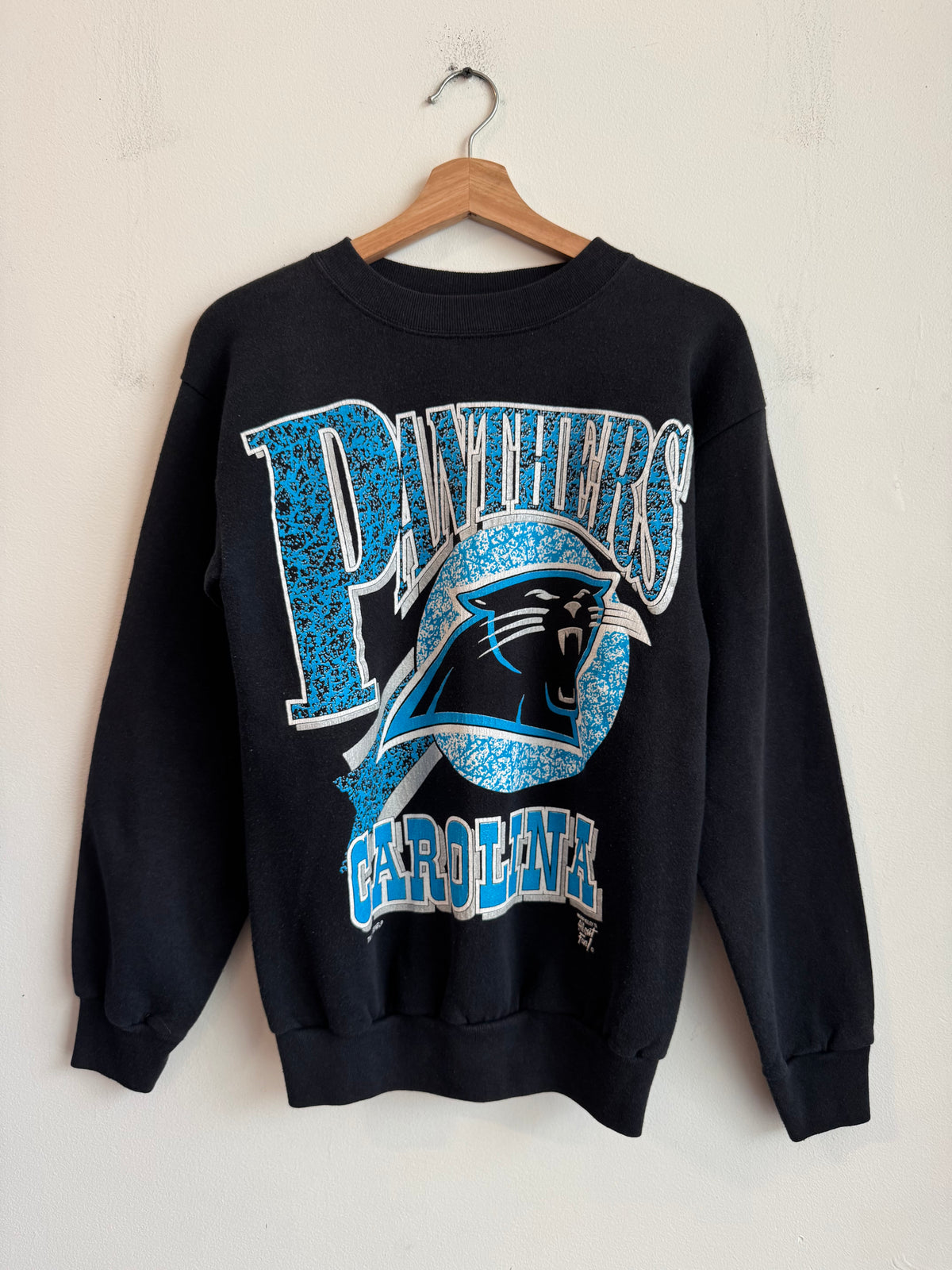 1993 Carolina Panthers Warfield's All Out Fan Crewneck (M)