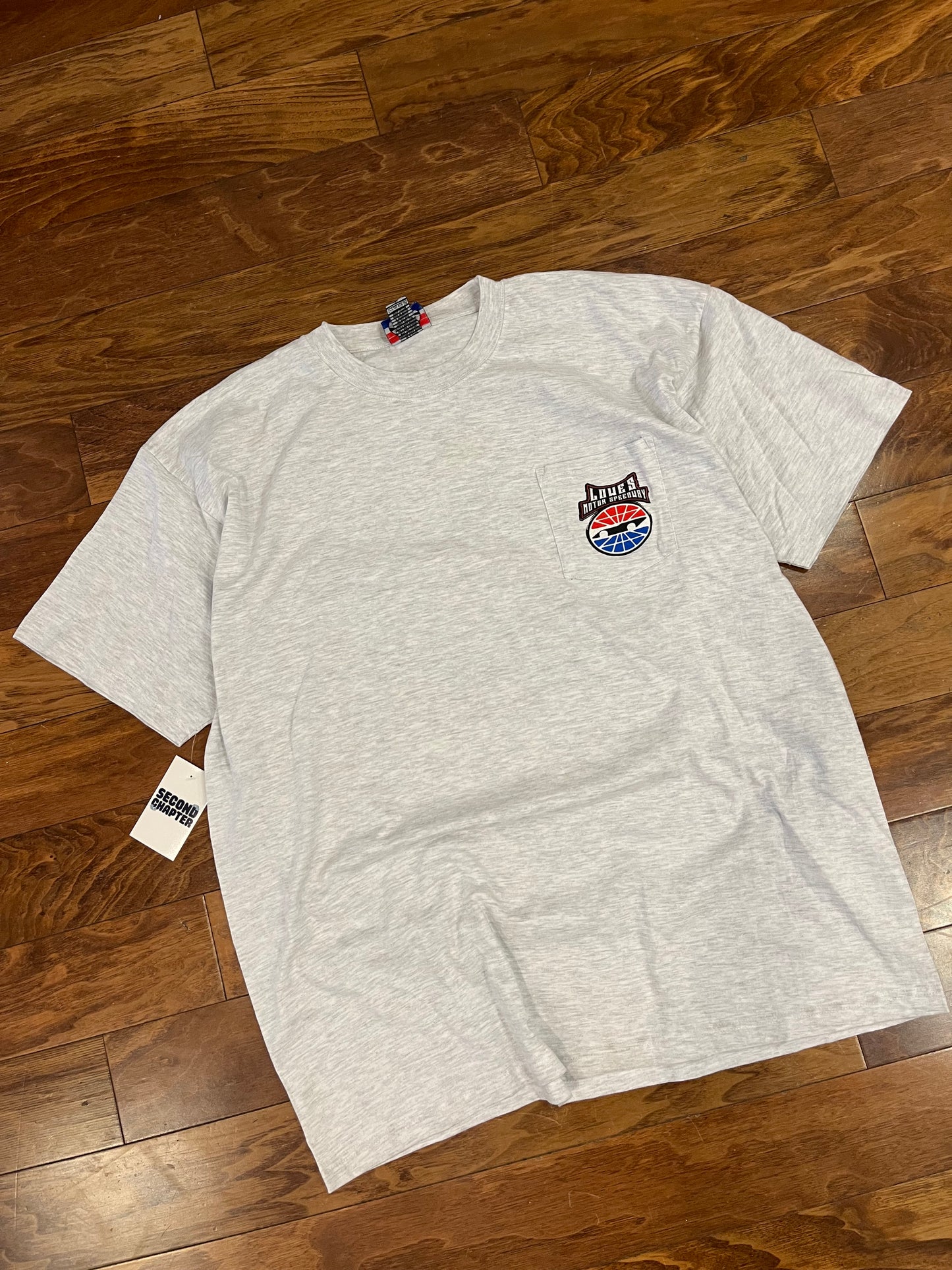 2004 Lowe's Motor Speedway Nascar Pocket Tee (XXL)