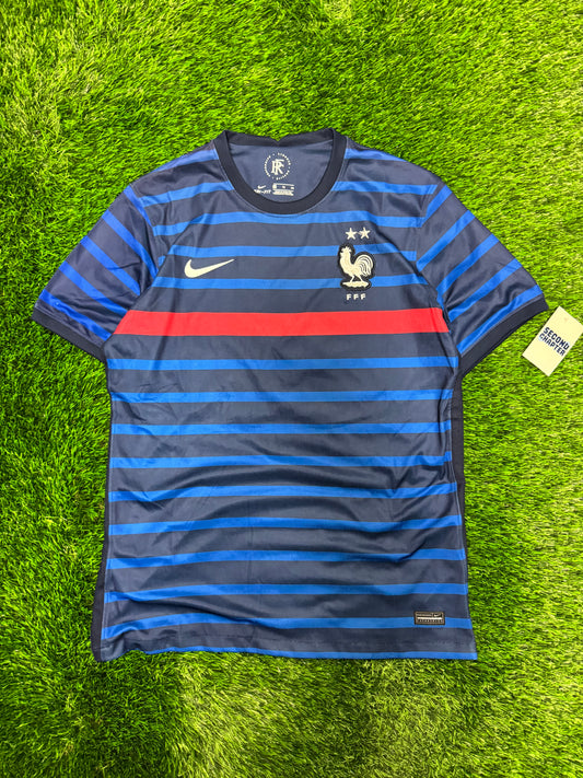 France National Team Nike Home Jersey 2020-21 Kit (XL)