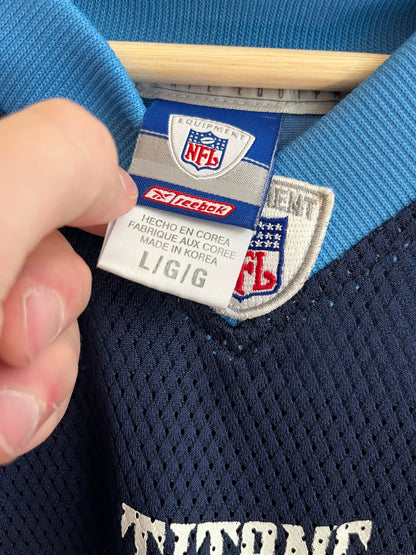 00s Tennessee Titans Eddie George #27 Reebok Jersey (L)