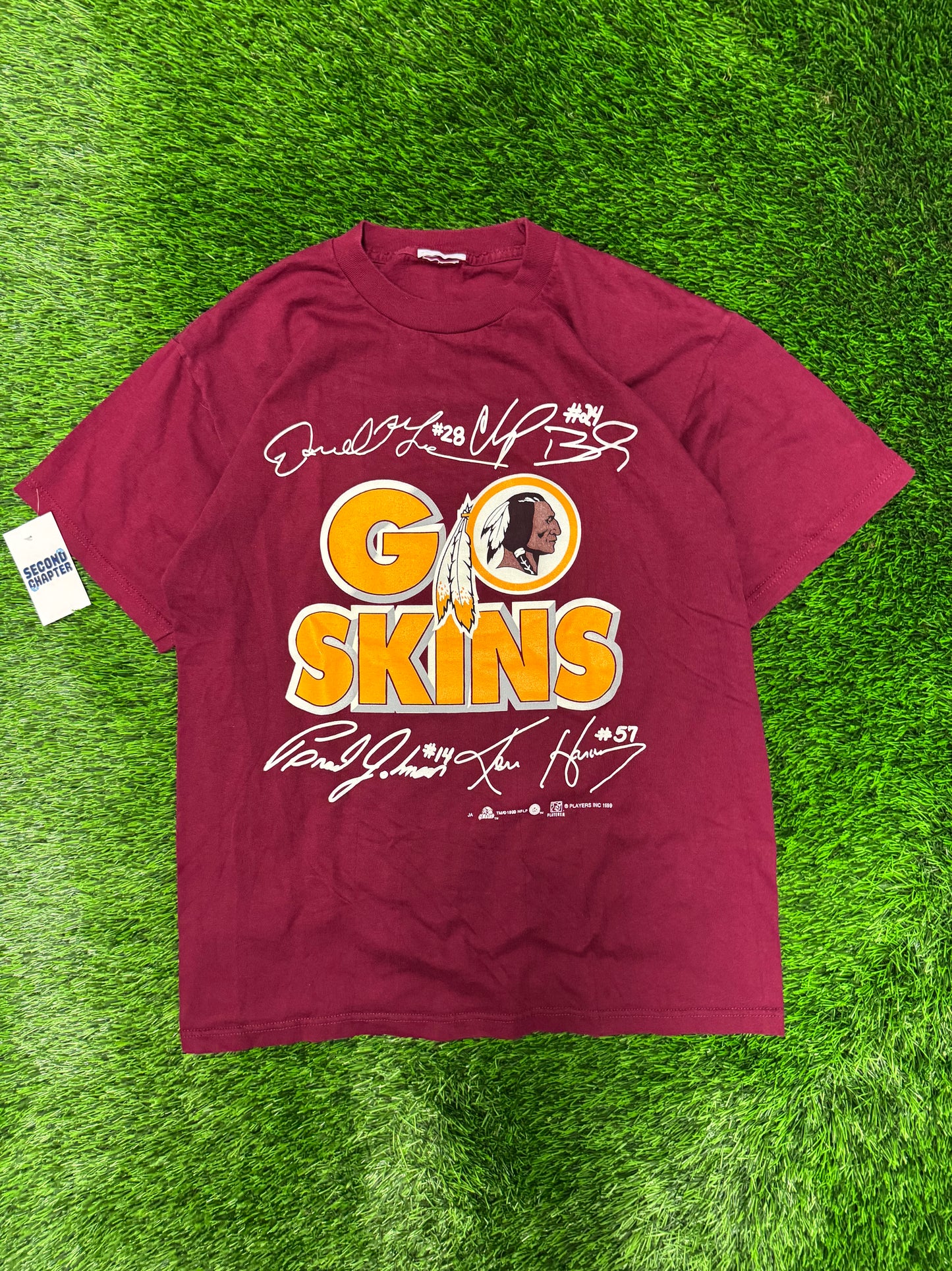 1999 Washington Redskins "Go Skins" Tee (L)