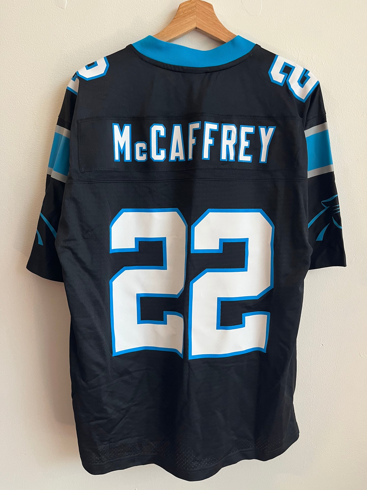 2010s New With Tags Carolina Panthers Christian Mccaffery NFL Pro Line Jersey (M)