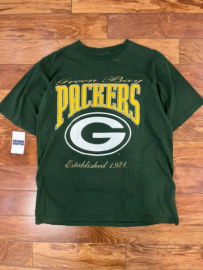 1997 Green Bay Packers Champs Green Tee (XL)