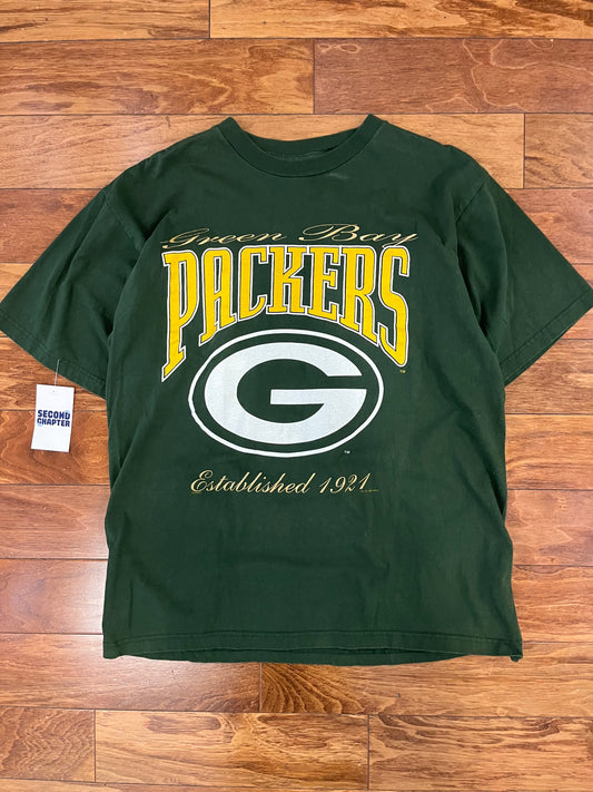 1997 Green Bay Packers Champs Green Tee (XL)