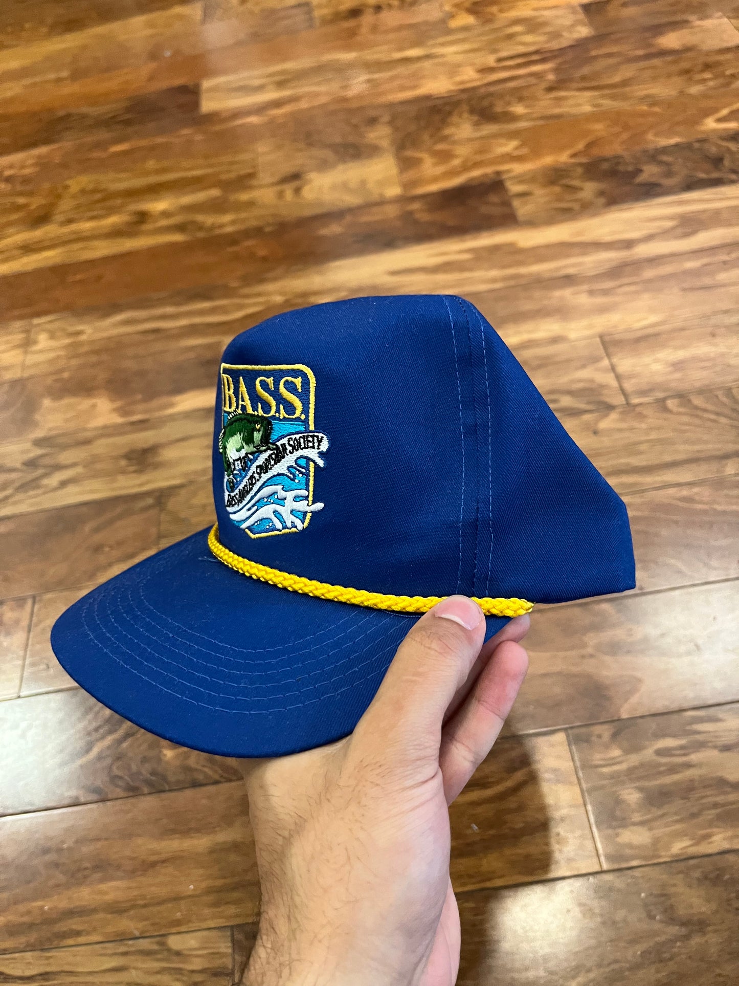 90s Bass Anglers Sportsman Society Fishing Hat (OS)