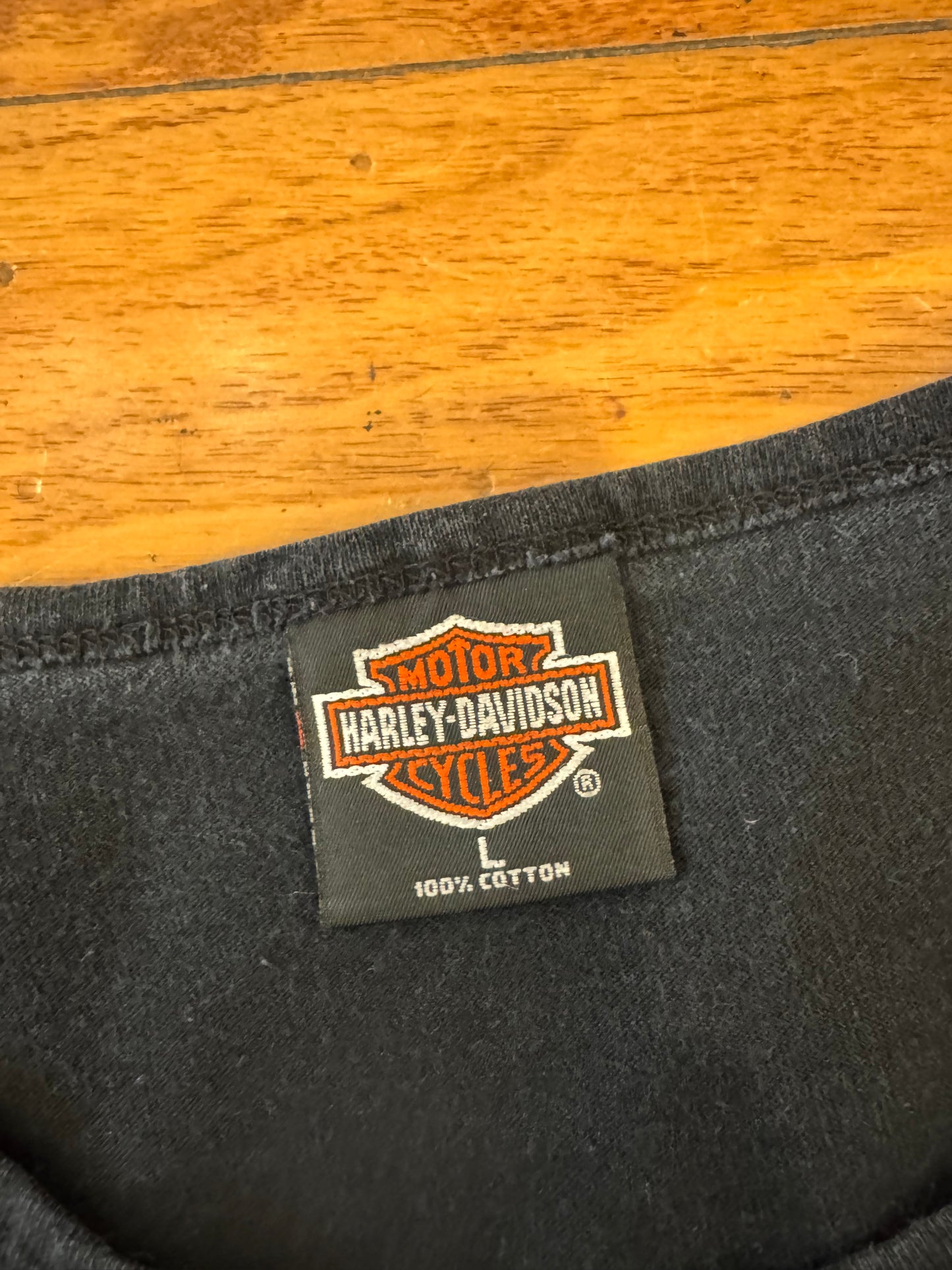 1995 Harley Davidson Women's Long-Sleeve Shirt (L)