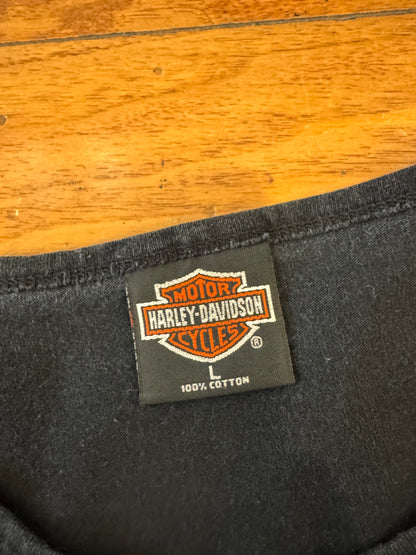 1995 Harley Davidson Women's Long-Sleeve Shirt (L)