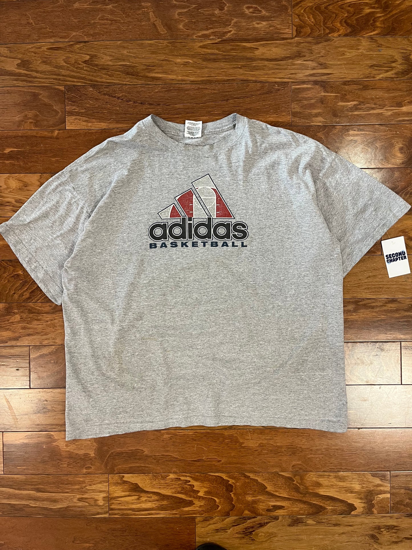 00s Adidas Basketball Tee (XXL)