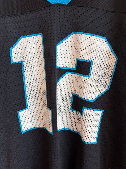 1997 Carolina Panthers Kerry Collins Starter Jersey (L)