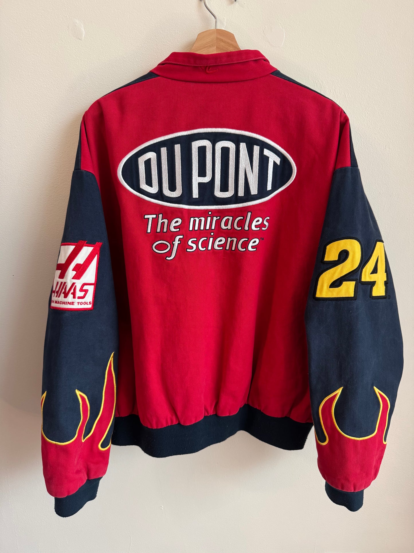 00s Nascar Jeff Gordon Dupont Flames Chase Authentics Jacket (M)