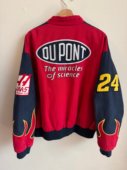 00s Nascar Jeff Gordon Dupont Flames Chase Authentics Jacket (M)