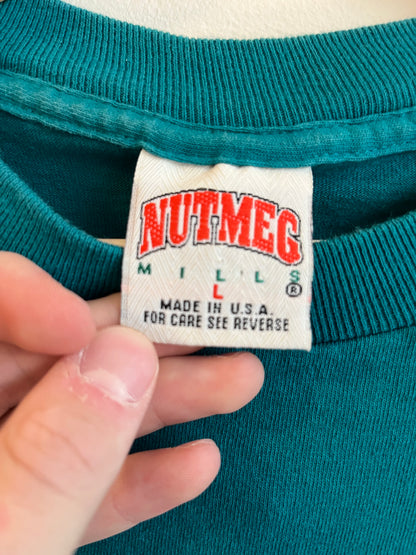 1993 Miami Dolphins Member Club Teal Tee (L)