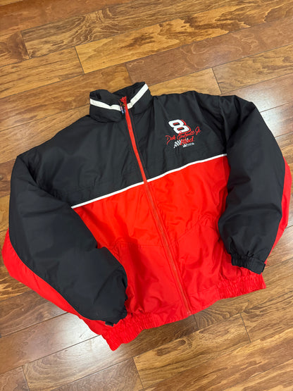 00s Dale Earnhardt Jr Budweiser Nascar Puffer Jacket (XXL)