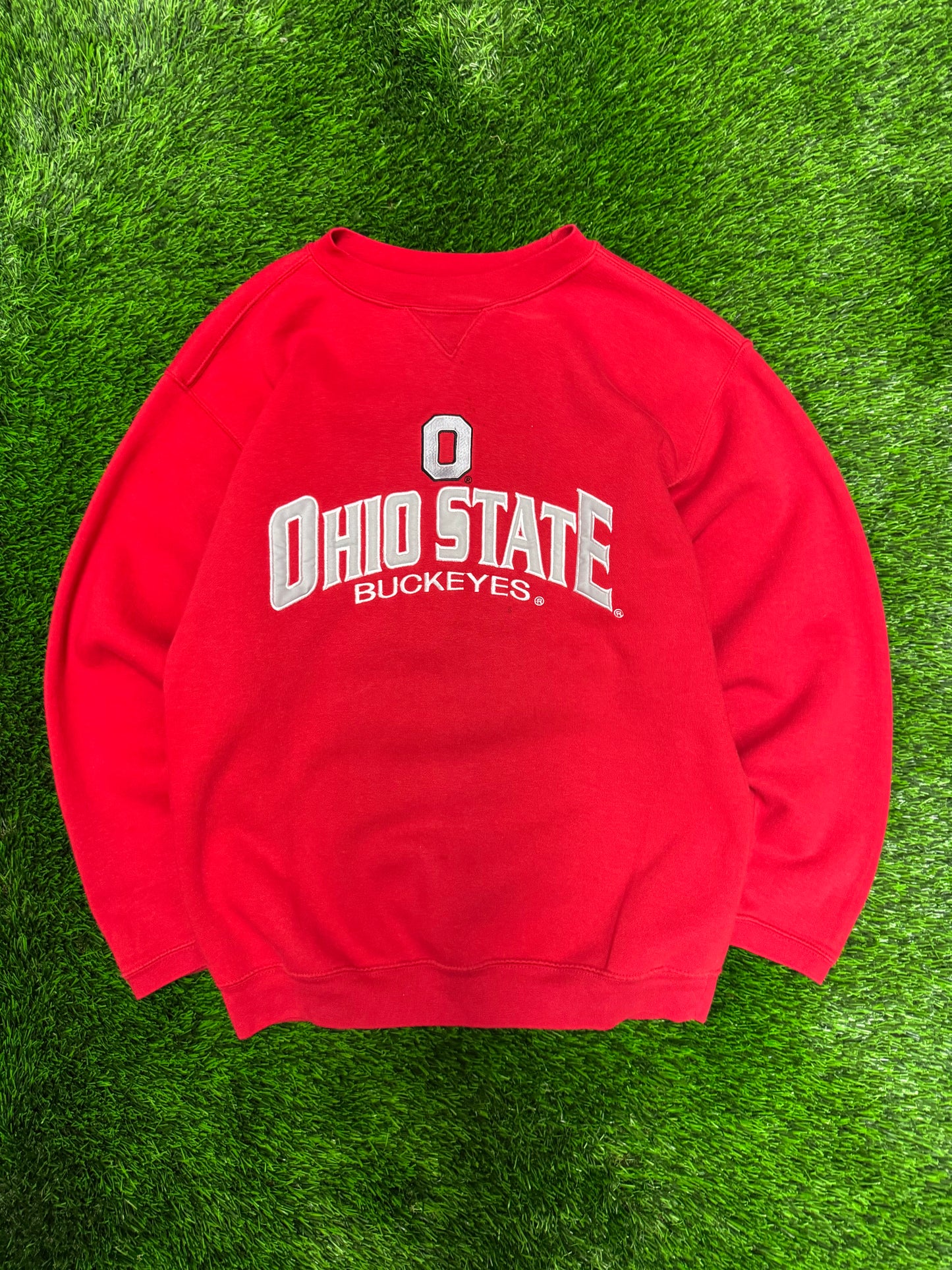 00s Ohio State University Buckeyes Varsity Athletic Vintage Crewneck (M)