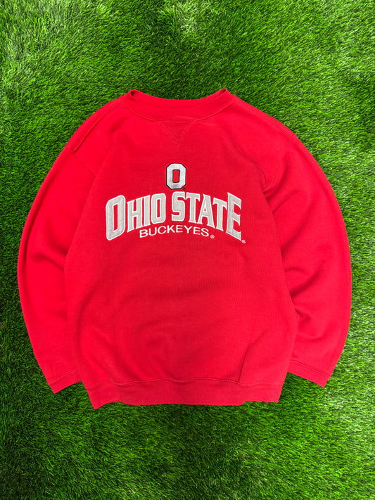 00s Ohio State University Buckeyes Varsity Athletic Vintage Crewneck (M)