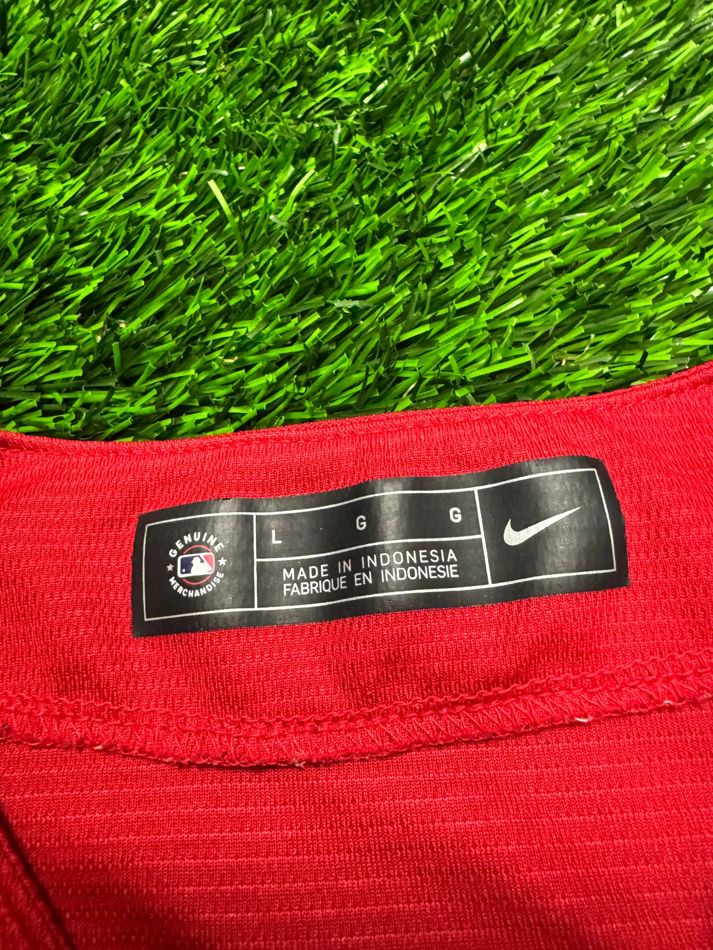 Philadelphia Phillies Bryce Harper #3 Nike Red Alt MLB Jersey (L)