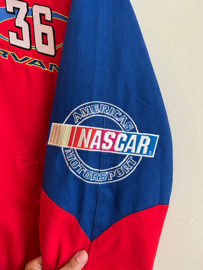 90s Ernie Irvan Skittles NASCAR 36 Motorsport Racing Logo Athletic Jacket