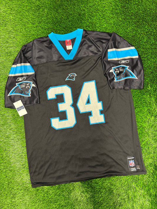Carolina Panthers DeAngelo Williams #34 Reebok NFL Players Jersey (XXL)