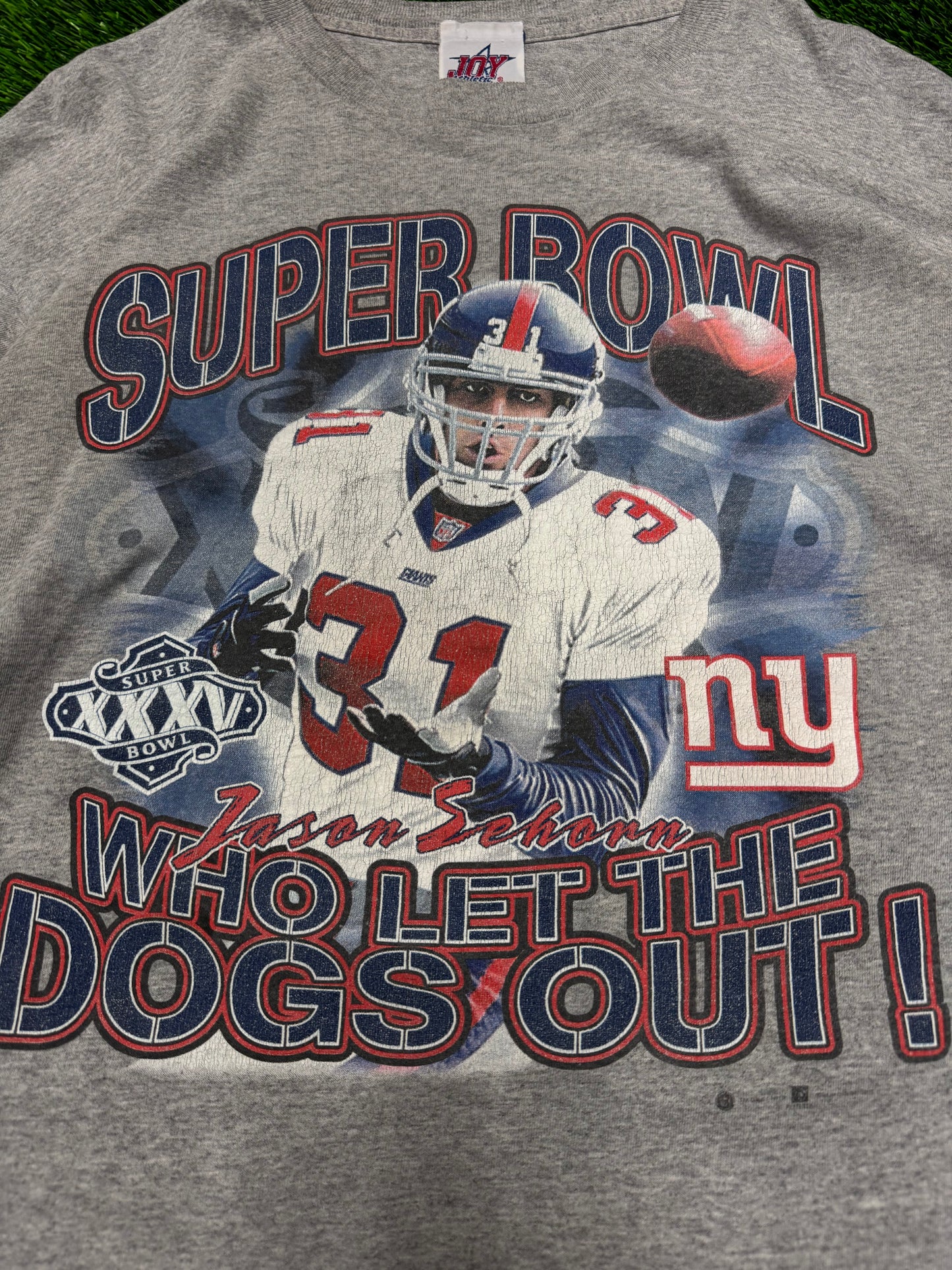 00s NY Giants Jason Sehorn Long Sleeve Shirt (XL)