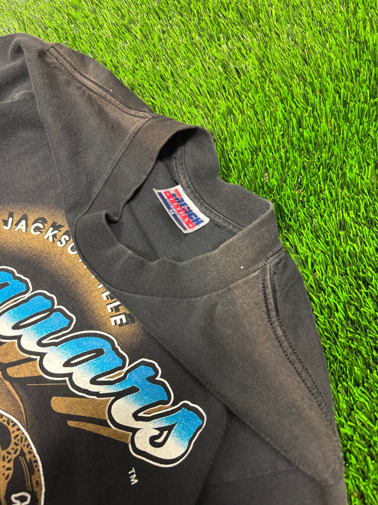 1993 Jacksonville Jaguars Trench Vintage Tee (M)
