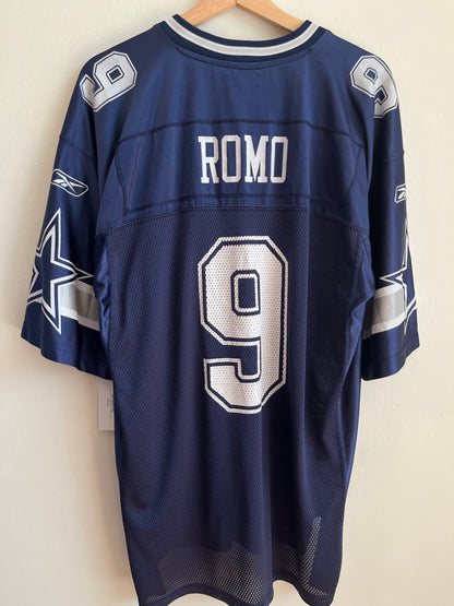 00s Dallas Cowboys Tony Romo Reebok Jersey (L)