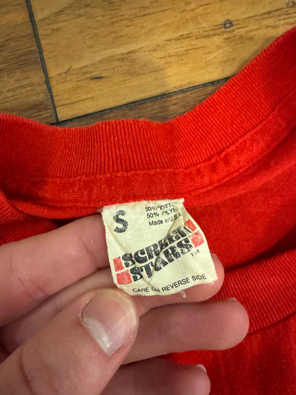 1983 NC State Wolfpack NCAA Vintage Basketball Champions Tee (S)