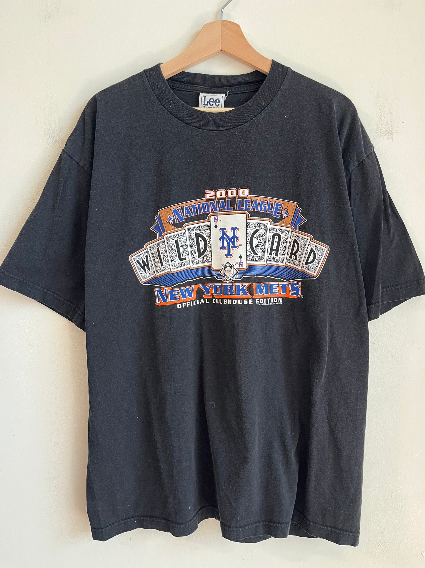 2000 New York Mets Wild Card MLB Tee (XL)