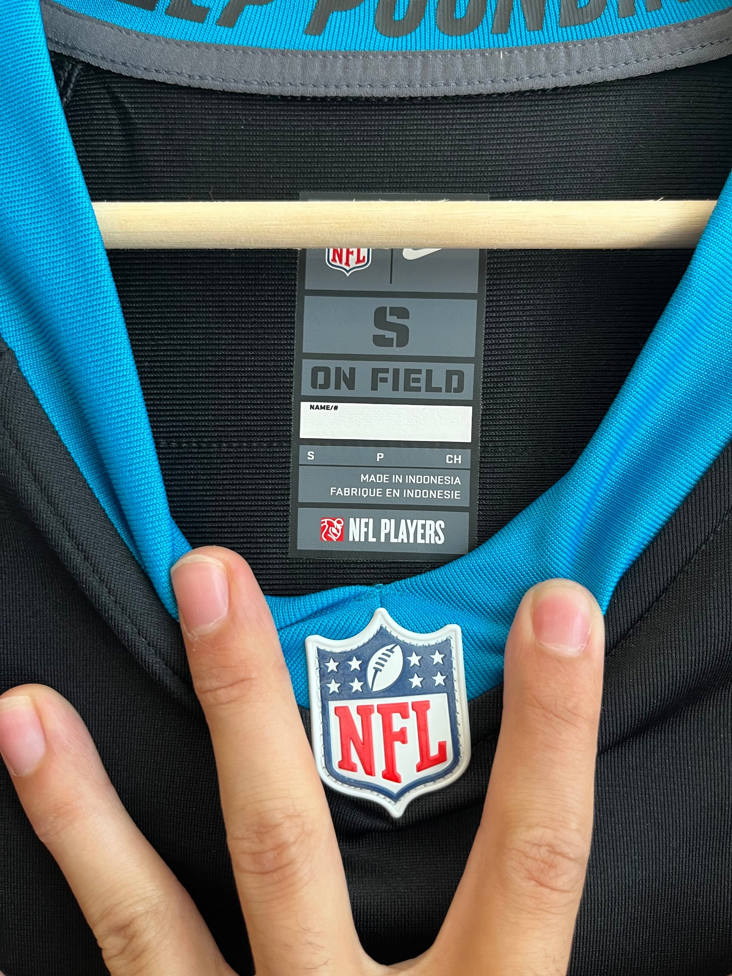 00s Carolina Panthers DJ Moore Home Nike NFL Jersey (S)