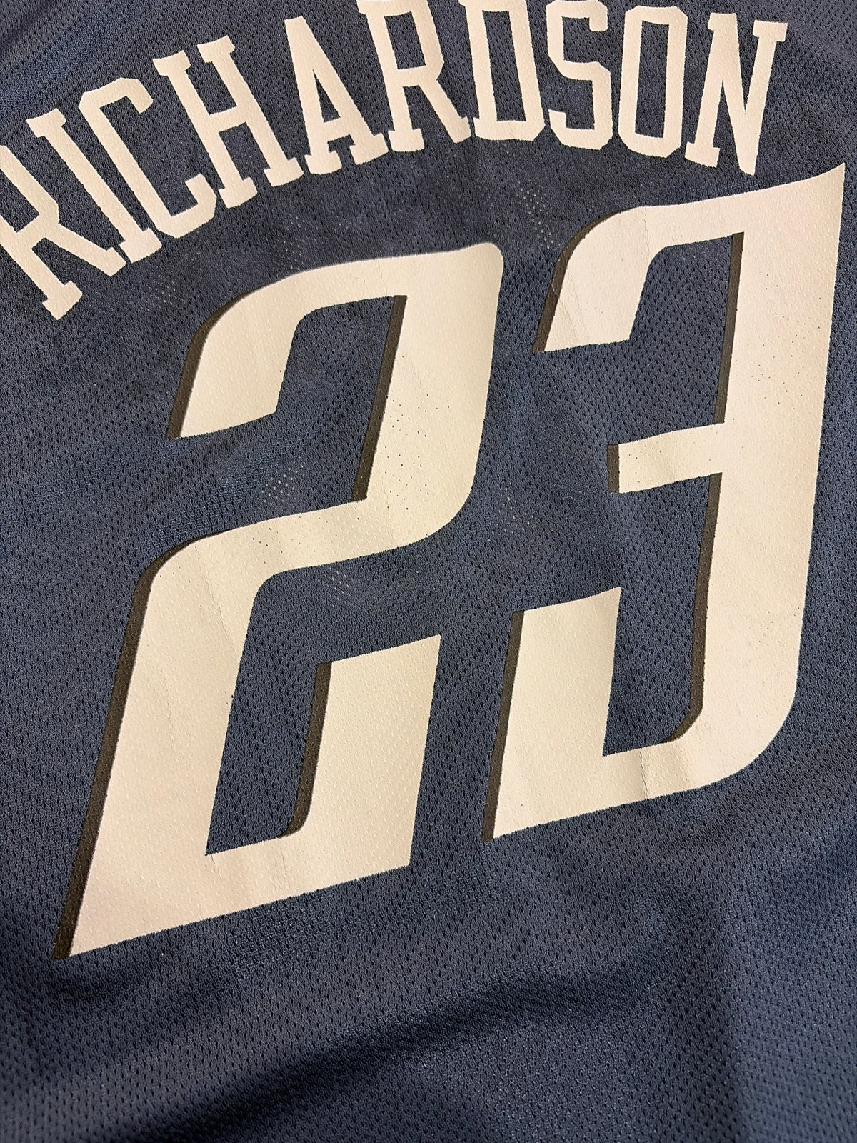 00s Charlotte Bobcats Jason Richardson Adidas NBA Jersey (XL)