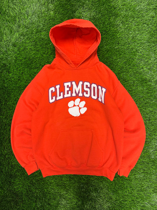 00s Clemson University Spell Out Vintage Hoodie (M)