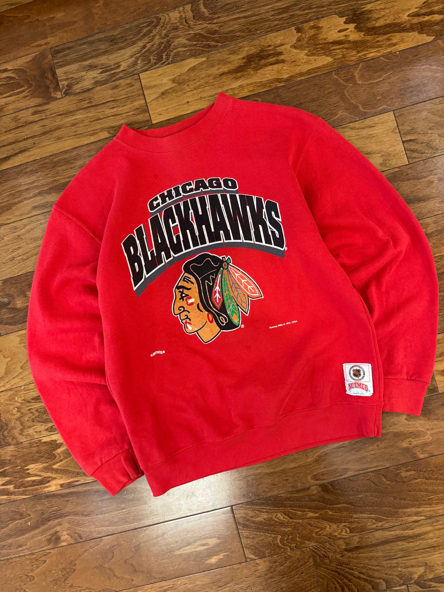 1994 Chicago Blackhawks Nutmeg Crewneck (S)