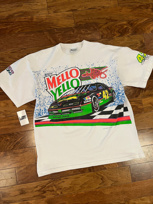 1992 Mello Yellow Nascar AOP Tee (XL)