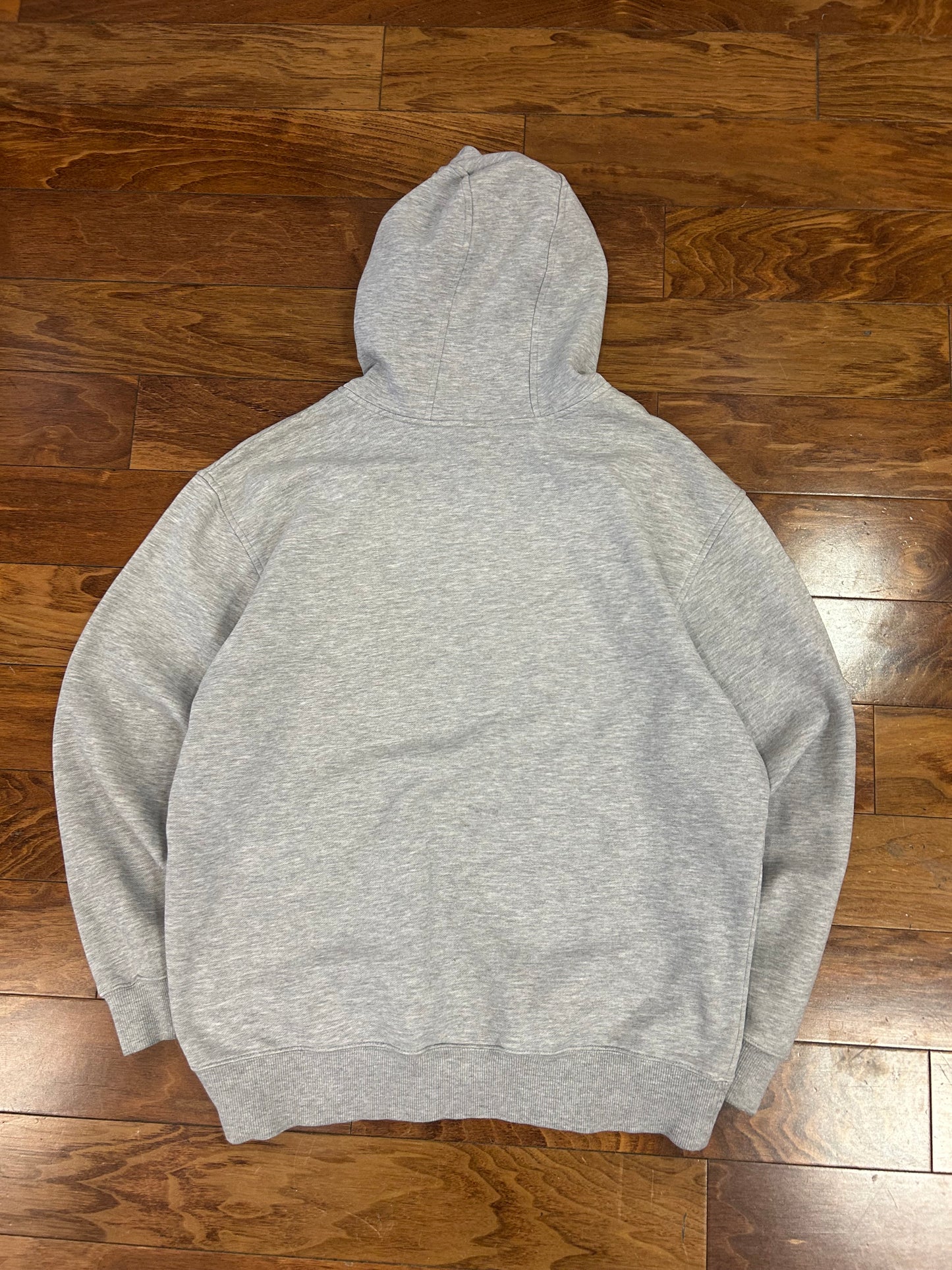 00s Adidas Embroidered Gray Hoodie (L)