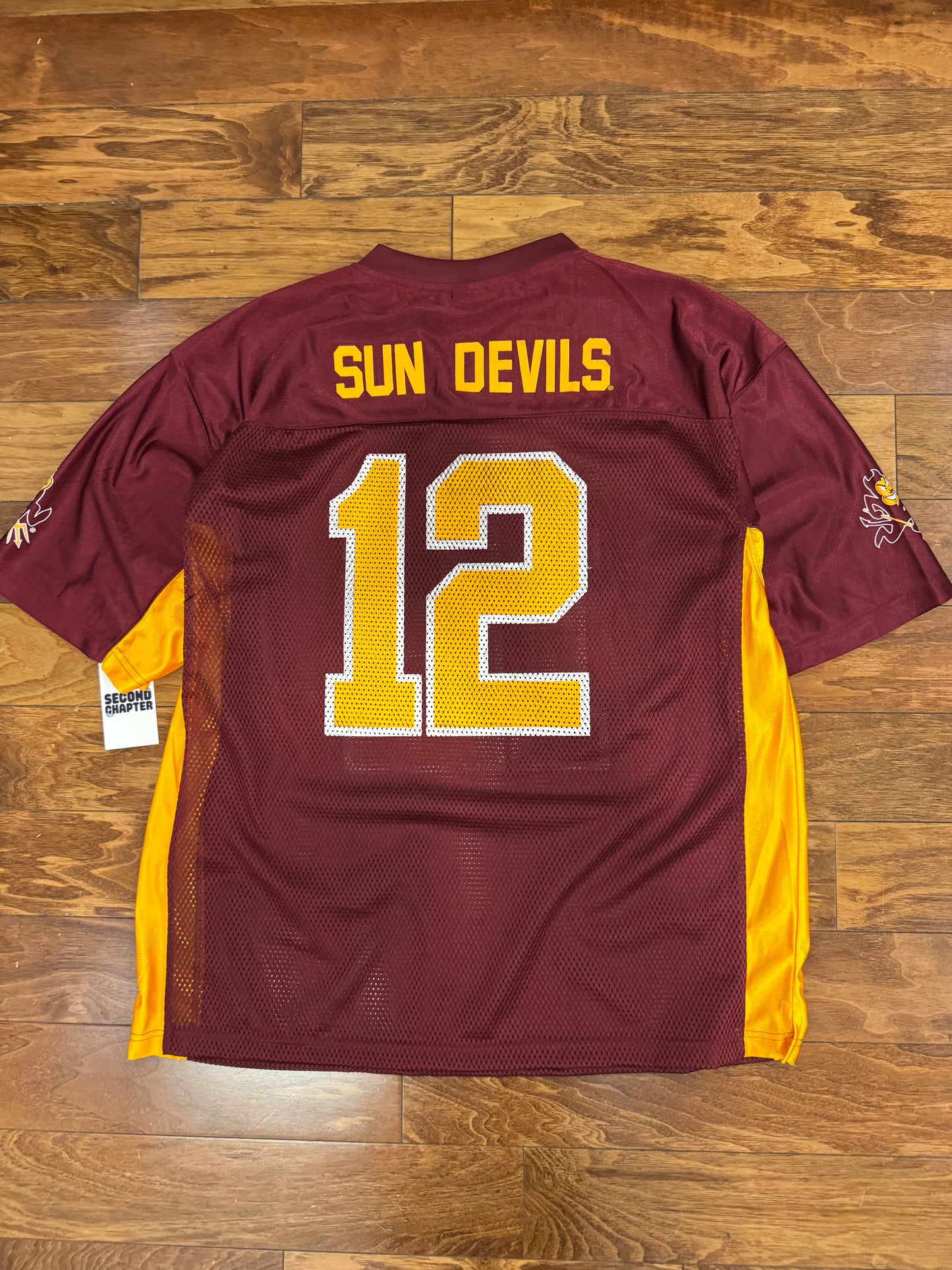 00s Arizona Sun Devils #12 Starter Football Jersey (XL)