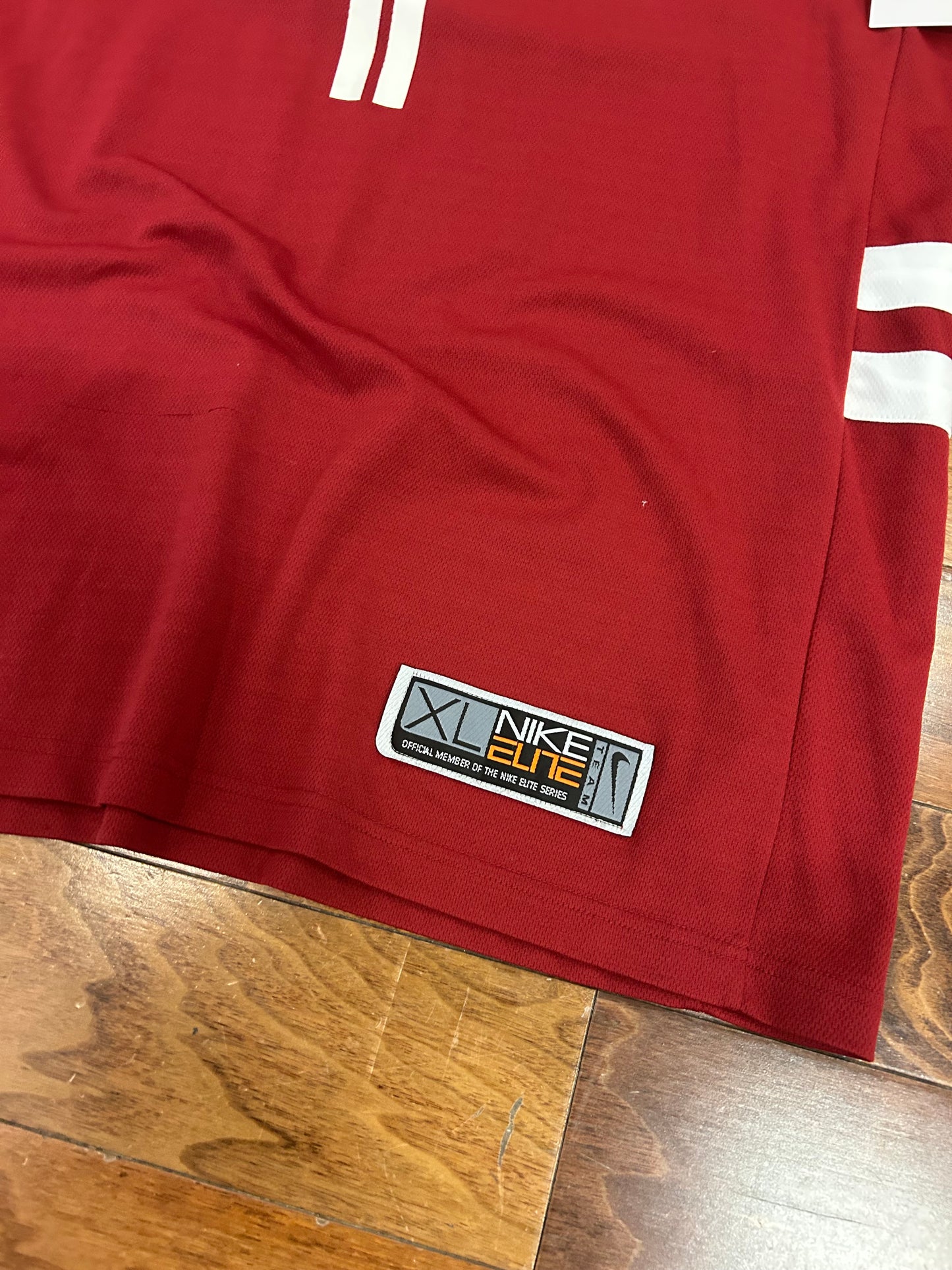 2002 Stanford Nike Elite College Basketball Jersey (XL)