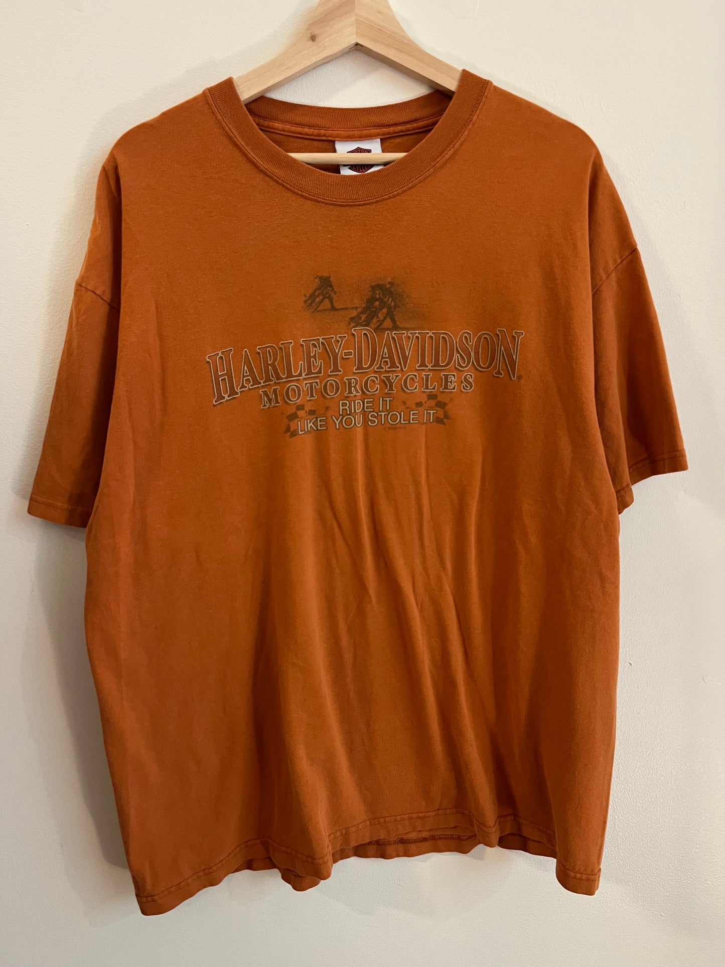 2009 Harley Davidson Smokin Orange Tee (XL)