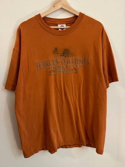 2009 Harley Davidson Smokin Orange Tee (XL)