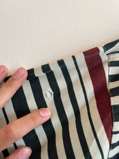 90s Guess Embroidered Striped Long-Sleeve Shirt (L)
