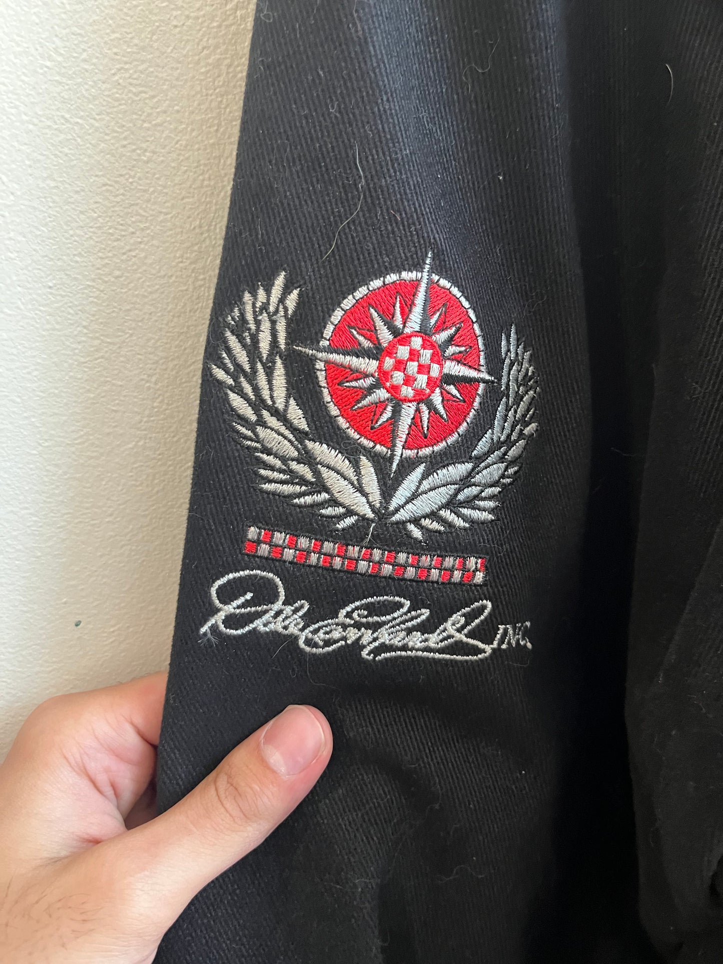 90s Nascar Dale Jr Budweiser “King of Beers” Racing Jacket (XL)