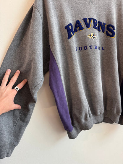 2000s Baltimore Ravens Puma Two Toned Crewneck (XL)