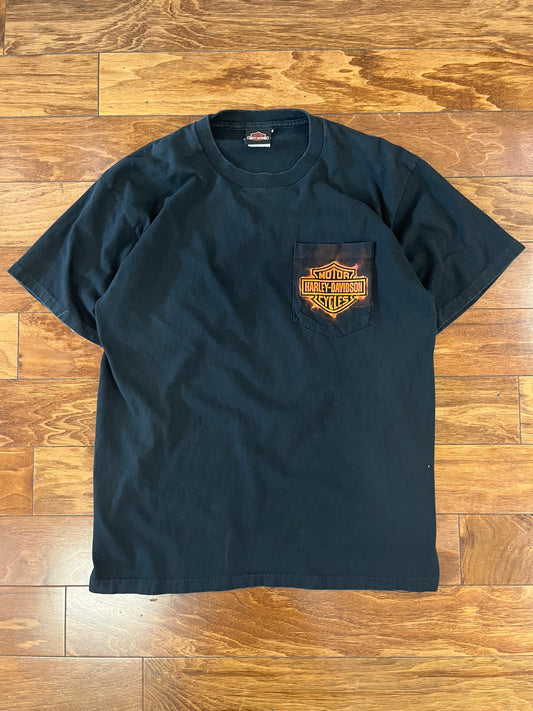 2011 Harley Davidson Hickory NC Pocket Tee (L)