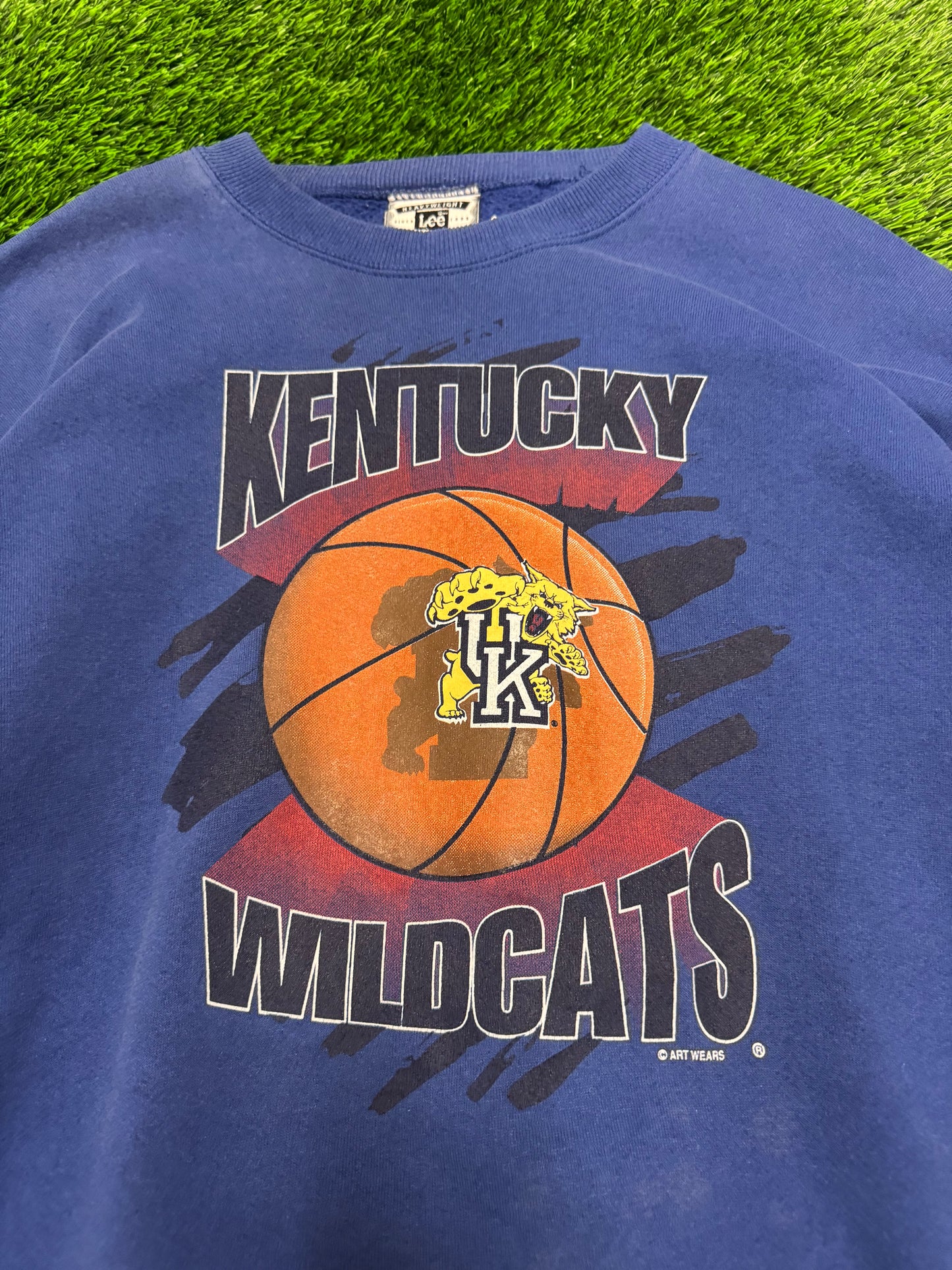 90s University Of Kentucky Wildcats Lee Sports Vintage Graphic Crewneck (XXL)